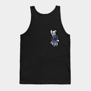 Give Your Heart (Black and white, Over Heart) Tank Top